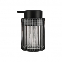 Ντισπένσερ Γυάλινο Μαύρο Alivio 300ml/7,8x12,5εκ. Estia 02-28817
