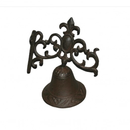 Καμπανάκι Πόρτας Μαντεμένιο Καφέ 21,5x11x17εκ. ESTHETI 819-00721