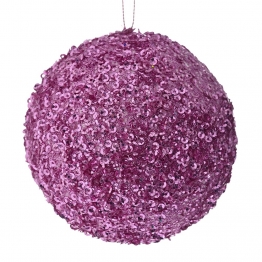 Μπάλα Polyfoam Ροζ Glitter 12εκ. iliadis 83521