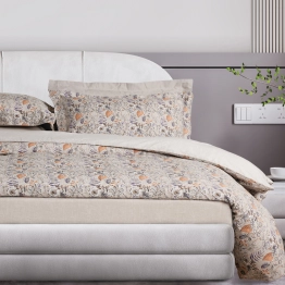 Σετ Σεντόνια Βαμβακερά Μονά 170x260εκ. Happy 9687 Beige Das Home