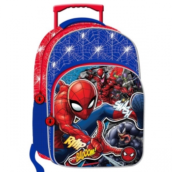Τσάντα Δημοτικού Τρόλεϊ 31x18x43εκ. Spiderman 50-3104