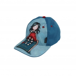 Καπέλο Τζόκεϊ Βαμβακερό One Size 5828 Κόκκινο-Μπλε Santoro