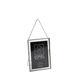 Κορνίζα Μεταλλική Ασημί ESPIEL 13x18εκ. FAM718