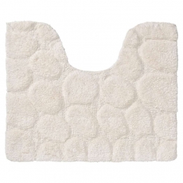 Ταπέτο Λεκάνης Βαμβακερό 50x60εκ. Pebbles Ivory Sealskin 294416410