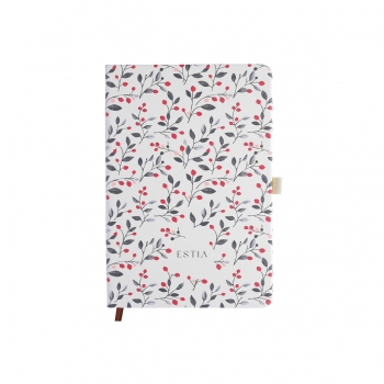 Ατζέντα 2026 Bloom Beige 21,5x14,5x2,5εκ. Estia 00-37420