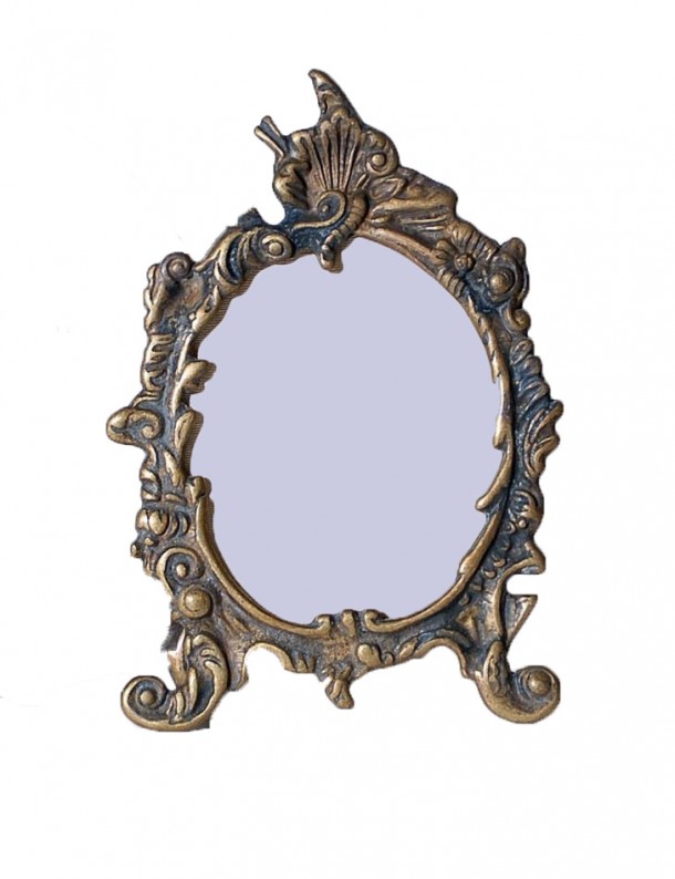 Κορνίζα Μπρούτζινη Αντικέ 7x9εκ. Royal Art STL034BR