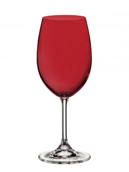 Ποτήρι Νερού Σετ 6τμχ Κρυστάλλινο Bohemia Sylvia Red 450ml CTB4S4157245