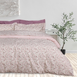 Σετ Σεντόνια Βαμβακερά King 260x280εκ. Daily 3170 Ροζ-Taupe Das Home