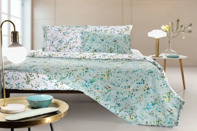 Σετ Σεντόνια Βαμβακερά Υπέρδιπλα 240x265εκ. Carmel Mint Guy Laroche