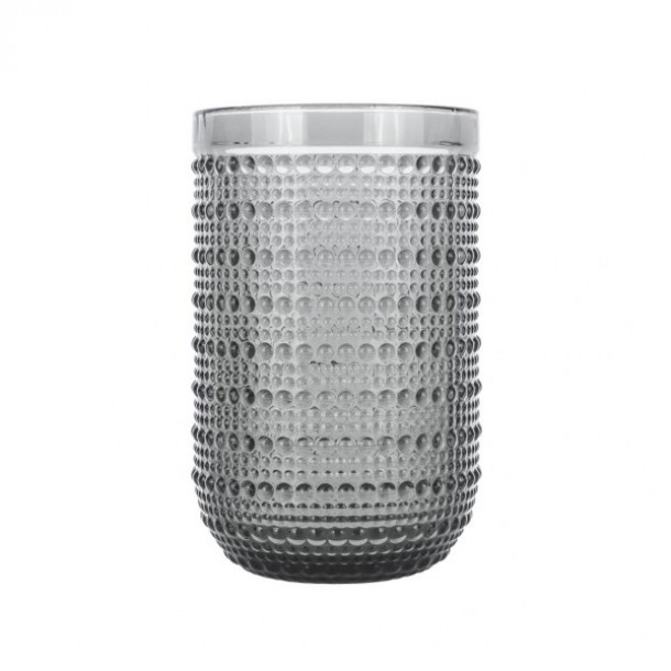 Σετ Ποτήρια Νερού 6τμχ Γυάλινα Rando Smoke 410ml CRYSPO TRIO 52.404.50