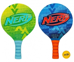 Σετ 2 Ρακέτες Nerf Sports Με Μπαλάκι Paddle Ball 23x37εκ. Toy Markt 71-3488