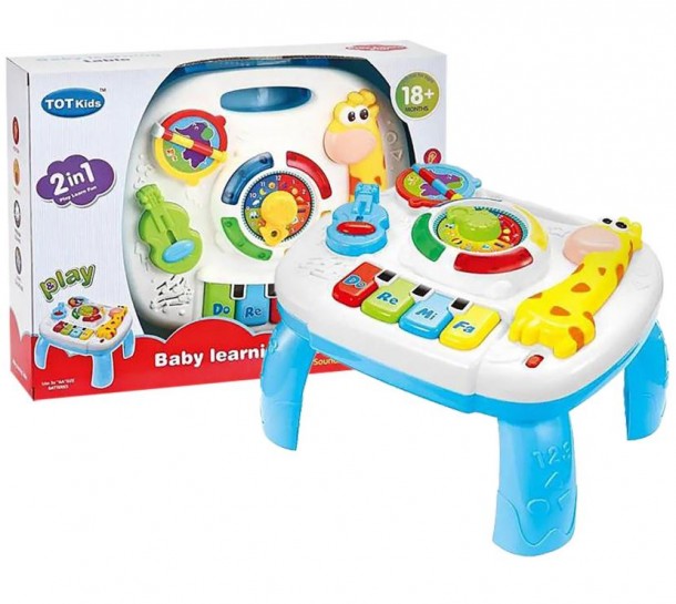 Μουσικό Γραφείο Δραστηριοτήτων Μπαταρίας 34x8x26εκ. Toy Markt 74-1111