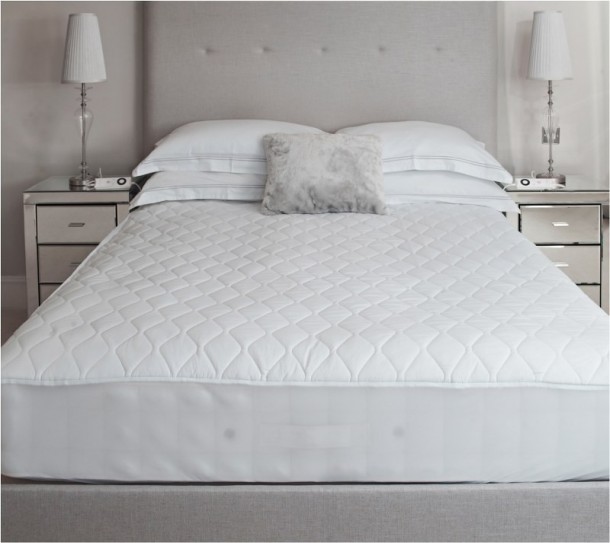 Επίστρωμα Καπιτονέ Βαμβακερό 160x200+30εκ. Cotton Line