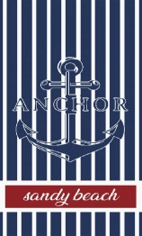 Πετσέτα Θαλάσσης 2 Όψεων Βαμβακερή Βελουτέ 87x165εκ. Ζακάρ 237 DimCol