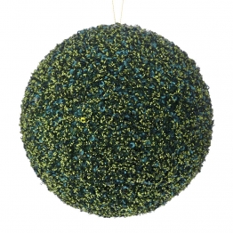 Μπάλα Polyfoam Σμαραγδί Glitter 15εκ. iliadis 83535