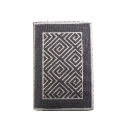 Χαλάκι Polycotton Labyrinth Grey ESPIEL 70x120εκ. LAX216