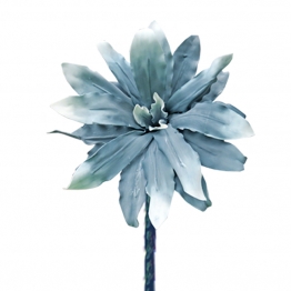 Κλαδί Με Φύλλα Μπλε-Λευκό Art Et Lumiere 70εκ. 01568
