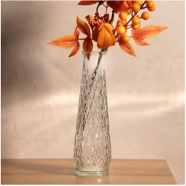 Βάζο Γυάλινο Διάφανο 6,5x22εκ. Archie Homla 228805