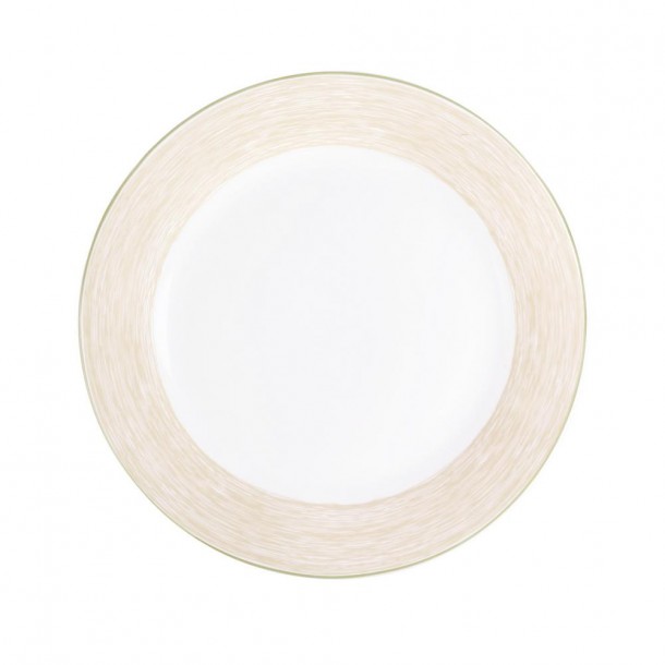 Πιάτο Ρηχό Πορσελάνης Elegancy Beige 24εκ. Oriana Ferelli NW24010011