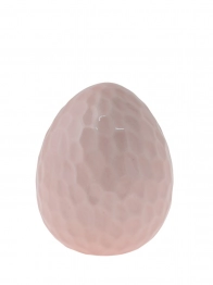 Πασχαλινό Διακοσμητικό Αυγό Κεραμικό Ροζ 10,5x10,5x12,5εκ. Zen Collection 24.20.49763