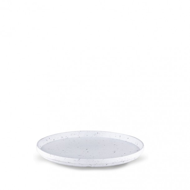 Πιάτο Φαγητού Ρηχό Μελαμίνης White Mosaico Gravity Matt ESPIEL 25εκ. MLF2312K36-6