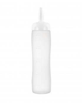 Μπουκάλι Σάλτσας Σως Πλαστικό Διάφανο 500ml Araven AR00001377