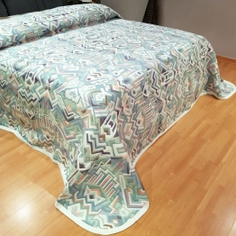 Κουβέρτα Βαμβακερή Ζακάρ Υπέρδιπλη 230x280εκ. Malaga SB HOME