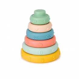 Παιχνίδι Στοίβαξης Stack & Learn Rings Baby To Love BTL304263