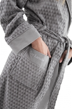 Μπουρνούζι Βαμβακερό Tokyo Silver Medium Guy Laroche