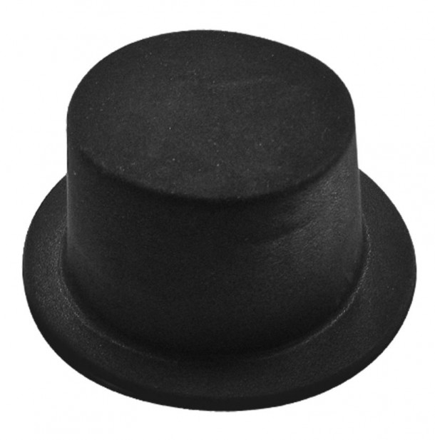 Καπέλο Ημίψηλο Μαύρο Υ13εκ. Carnavalista 3-348