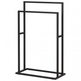 Κρεμάστρα Επιδαπέδια Μεταλλική Μαύρη 48x24x78,5εκ. Carre Sealskin 396130746