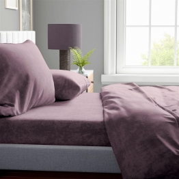Σετ Σεντόνια 4τμχ Polycotton Υπέρδιπλα 220x240εκ. Shadow 26 Rotten Apple DimCol