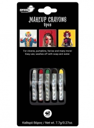 Σετ 5 Μολύβια Βαφής Προσώπου 7,7gr Carnavalista 5-161