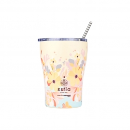 Θερμός-Ποτήρι Ανοξείδωτο Coffee Mug Spring Sonata Save The Aegean Estia 350ml-9x13εκ. 01-23126