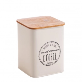 Βάζο Καφέ Μεταλλικό Μπεζ-Ιβουάρ 10x10x13,5εκ. Oriana Ferrelli CLG500310CBE