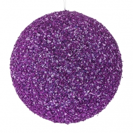 Μπάλα Polyfoam Μωβ Glitter 20εκ. iliadis 83550