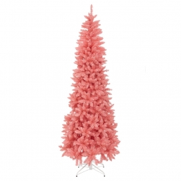 Χριστουγεννιάτικο Δέντρο Pvc 240εκ.-1154 Tips Pink Slim iliadis 90537