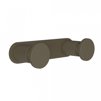 Κρεμάστρα Τοίχου 2 Θέσεων Ανοξείδωτη Matt Light Bronze Pam & Co 12x3,5x2,5εκ. 70-963
