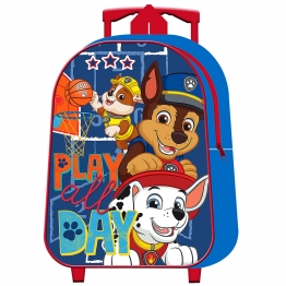 Τσάντα Τρόλευ Νηπίου Ανατομική 28εκ. Paw Patrol 50-2704