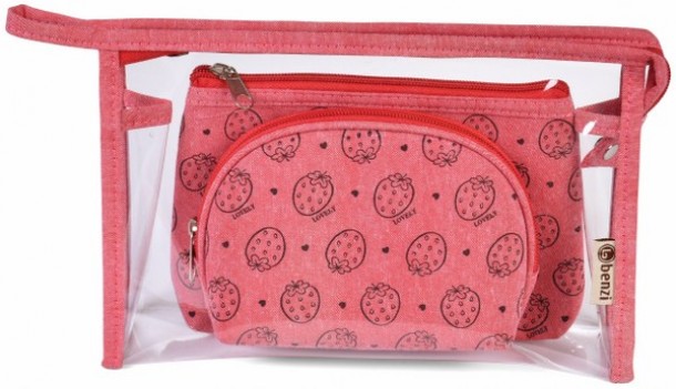 Νεσεσέρ Σετ 3τμχ Polyester-Pvc 25x0,7x16εκ. benzi 5798 Coral