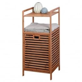 Καλάθι Απλύτων-Ραφιέρα Bamboo 44x33x96εκ. Max Home FNSJ218014