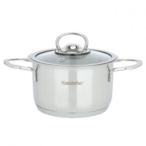 Κατσαρολάκι Ανοξείδωτο Φ14x9εκ.-1,5lt Perfect Isfa ISF3SLDGR14010