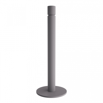 Θήκη Για Ρολό Κουζίνας Ανοξείδωτη Matt Concrete Grey Pam & Co Φ12,5x33εκ. 1230-163