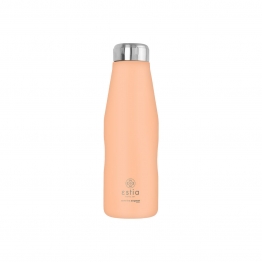 Θερμός-Μπουκάλι Ανοξείδωτο Flask Peach Fuzz Save The Aegean Estia 500ml-7x7x22,3εκ. 01-23447