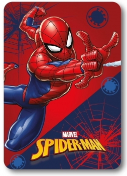 Κουβέρτα Κούνιας Fleece 100x140εκ. Marvel Spiderman 23 Red Digital Print DimCol