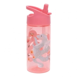 Παγούρι Με Καλαμάκι Tritan Fairytale Dragon Peony 380ml Petit Monkey PTM-DB45