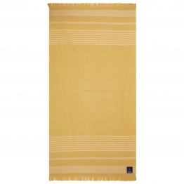 Πετσέτα Θαλάσσης Βαμβακερή 90x180εκ. Essential 3742 Ώχρα Greenwich Polo Club