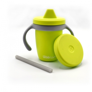Transition Ποτήρι 3 σε 1 Bbluv Kup 240ml Lime B0174-L