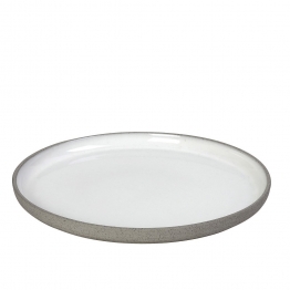 Πιάτο Ρηχό Φαγητού Stoneware Sandy White ESPIEL 26,5x2εκ. GMT431K3