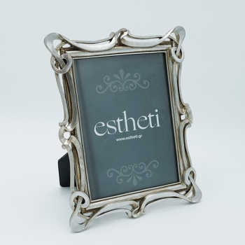Κορνίζα Polyresin Ασημί-Χρυσή 15x20εκ. ESTHETI 815-00013